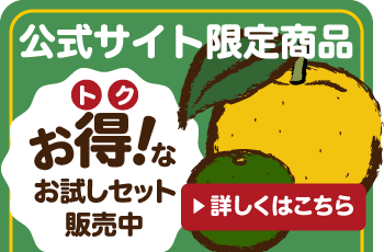 今ならウェブ限定お試しセット